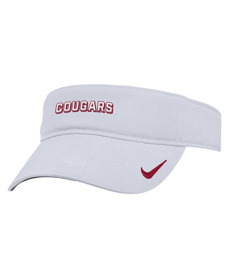 Men's White Washington State Cougars 2025 On-Field Ace Performance Adjustable Visor Hat