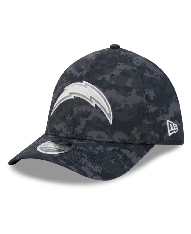 Men's Black Los Angeles Chargers 2026 Salute to Service 39THIRTY Flex Hat