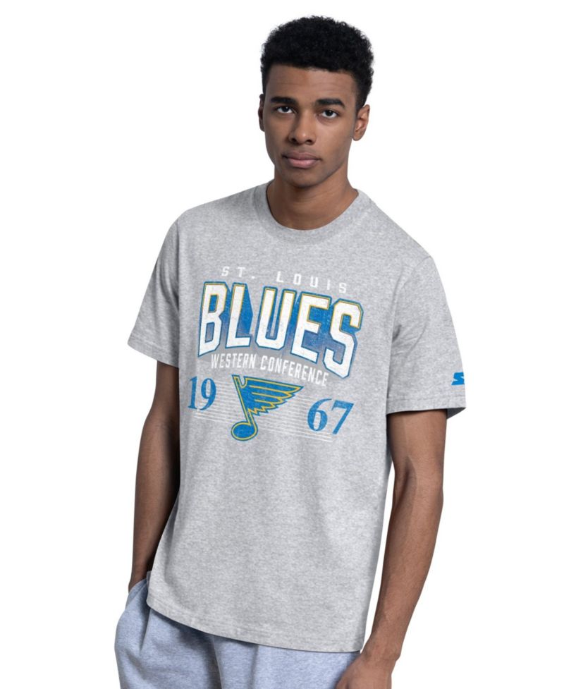 Men's Light Blue/Heather Gray St. Louis Blues Two-Pack T-Shirt Set