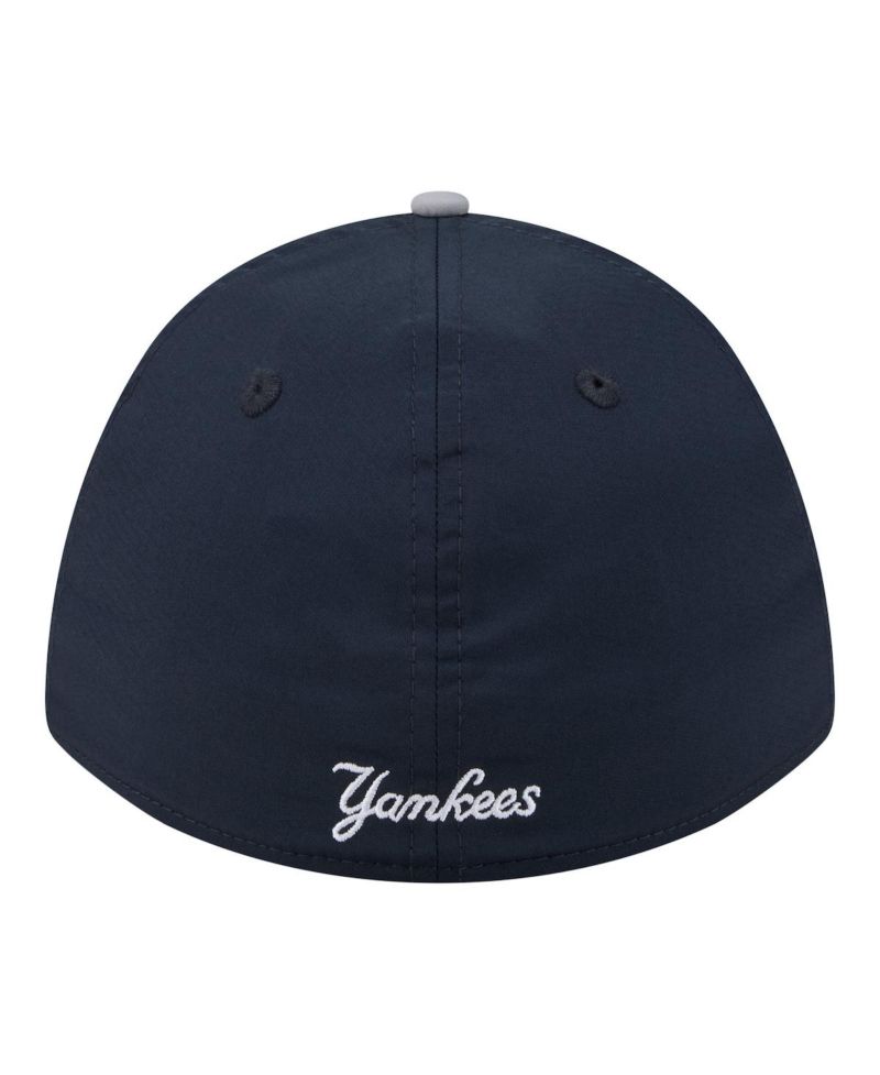 Men's Navy/Gray New York Yankees Rope M-Crown A-Frame 39THIRTY Flex Hat