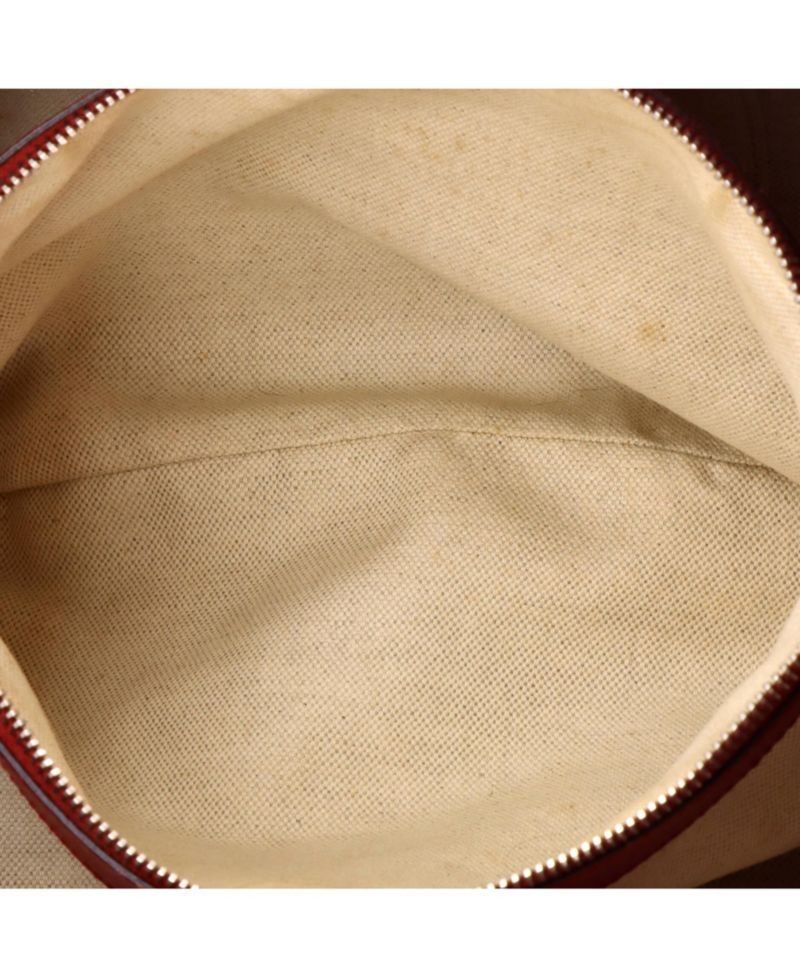 Medium Bamboo Shopper Tote Blooms Print Leather