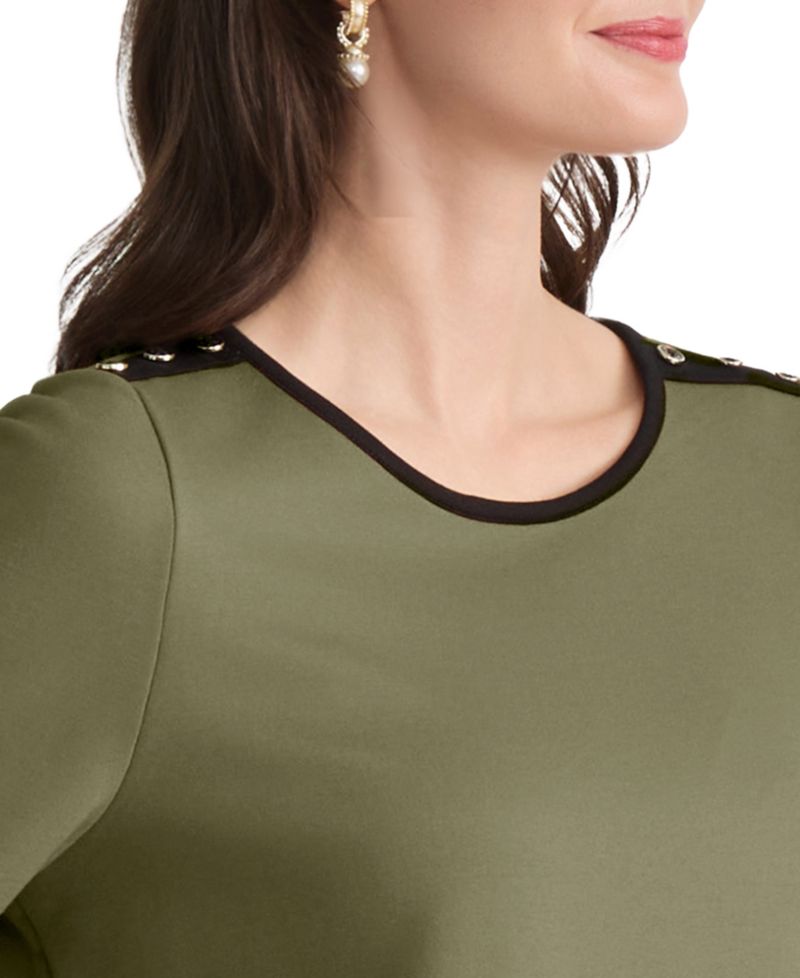 Petite Drop Shoulder Top