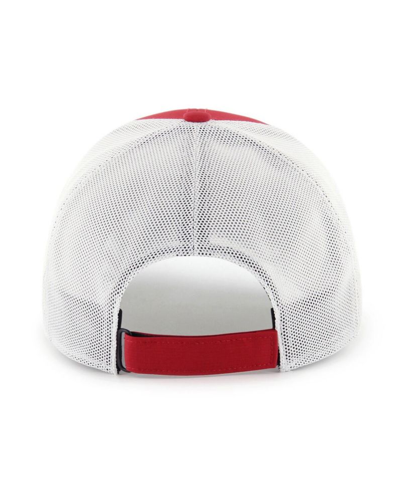 Men's Red Washington Nationals Disburse MVP Trucker Adjustable Hat