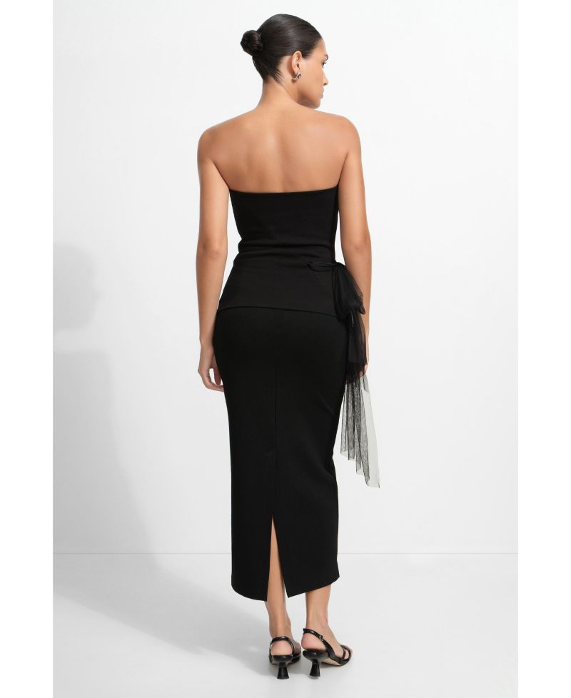 Women's Orla Convertible Multi-Wear Strapless Top with Mesh Sash