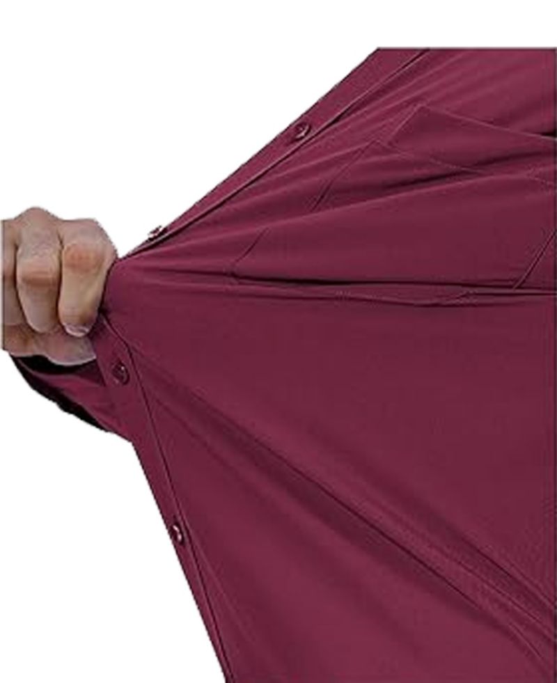 Men's Long Sleeve Classic Dress Shirt- 3 Pack
