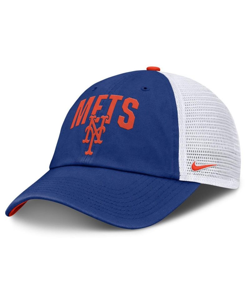 Men's Royal New York Mets Primetime Club Adjustable Trucker Hat