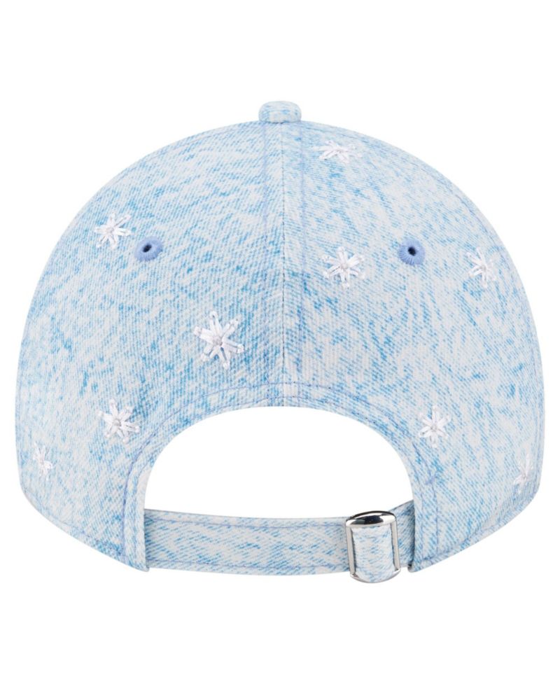 Women's Light Blue Chicago White Sox Daisy All Over 9TWENTY Adjustable Hat