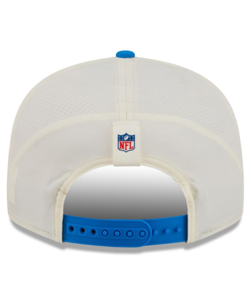 Men's Cream/Blue Detroit Lions 2026 NFL Training Camp 9FIFTY Snapback Hat