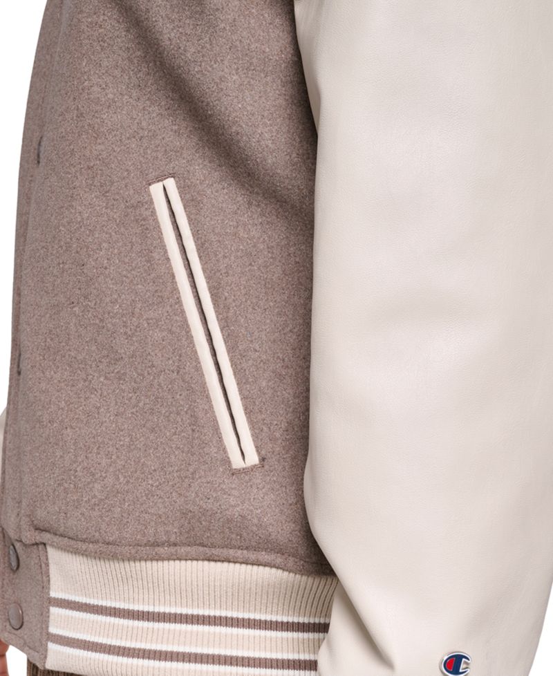 Men's Wool Blend Varsity Jacket