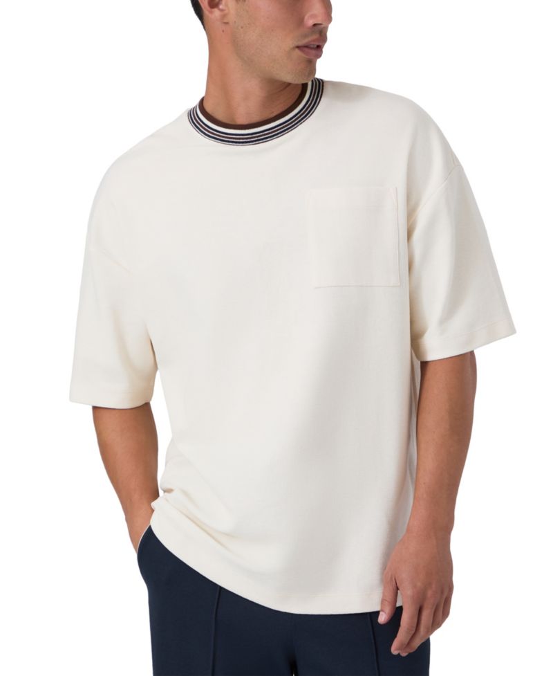 Men's Jacques Relaxed-Fit Dropped-Shoulder T-Shirt