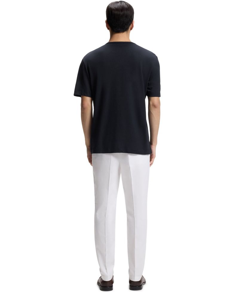 Men's Cotton Linen Regular-Fit T-Shirt