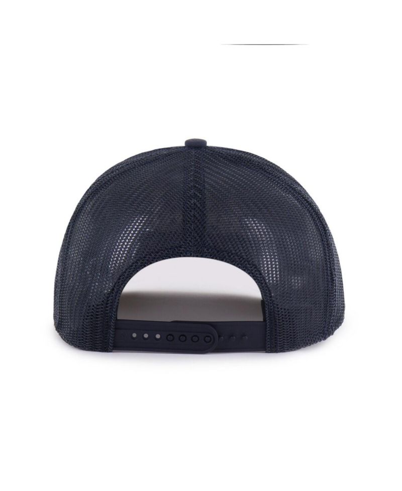 Men's Navy Cleveland Guardians Pitstop Trucker Adjustable Hat