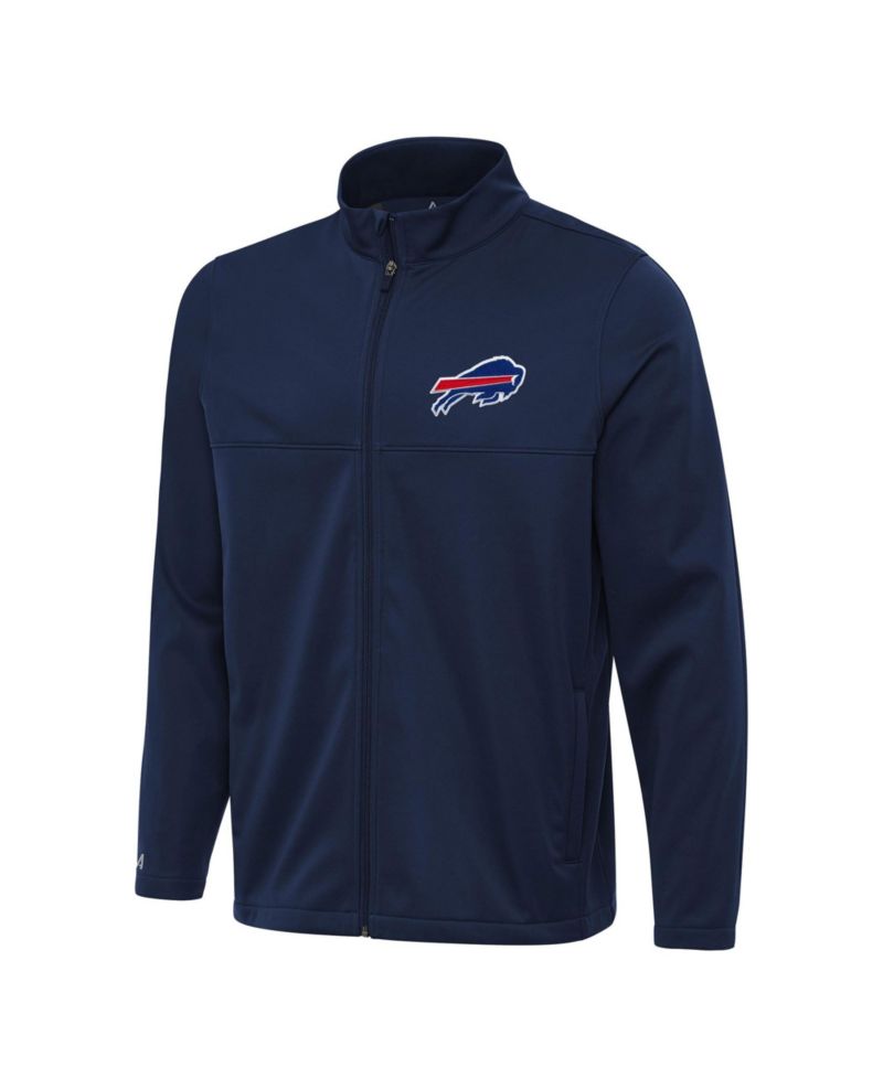 Men's Navy Buffalo Bills Links 2 Full-Zip Golf Jacket