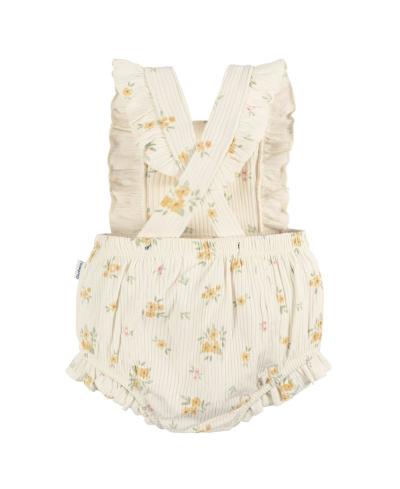 Baby Girls Sleeveless Ruffle Romper