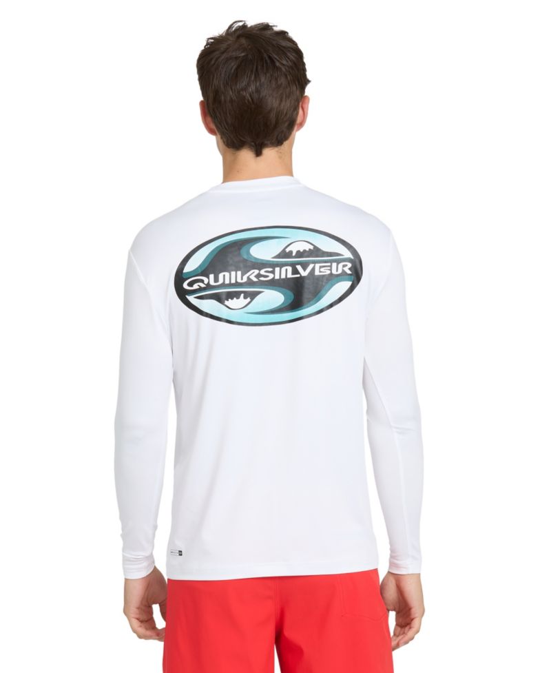 Men's Graphic Long-Sleeve Swim T-Shirt