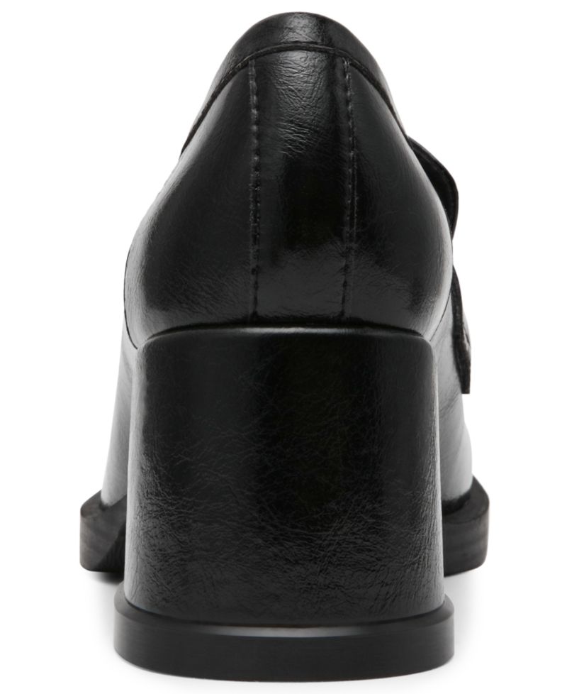 Women's Bettie Block Heel Tassel Loafer Pumps