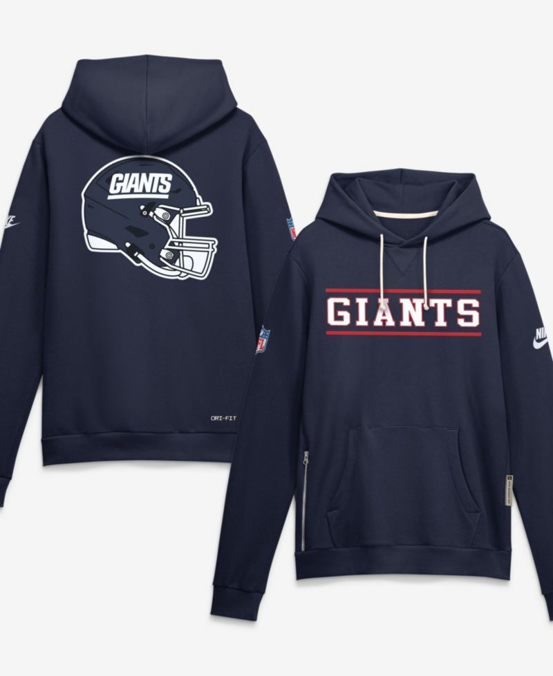 Men's Navy New York Giants Standard Issue ReplayAlternate Dri-FIT Hoodie