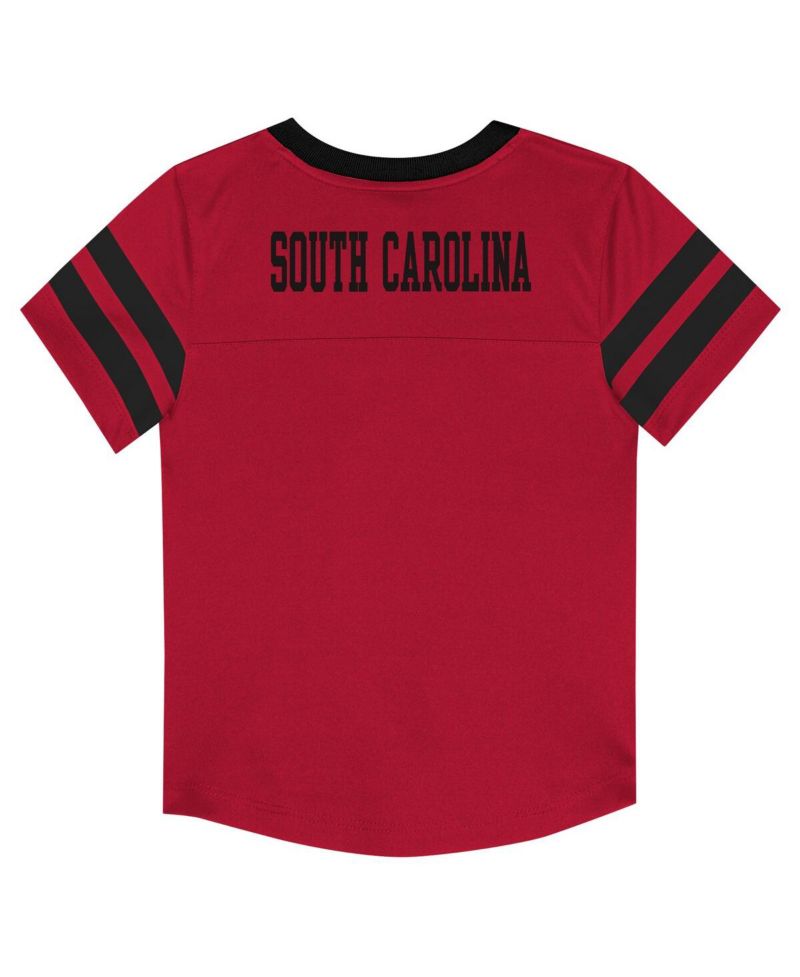 Baby Boys and Girls 2-Piece South Carolina Gamecocks Red Zone Jersey and Pants Set