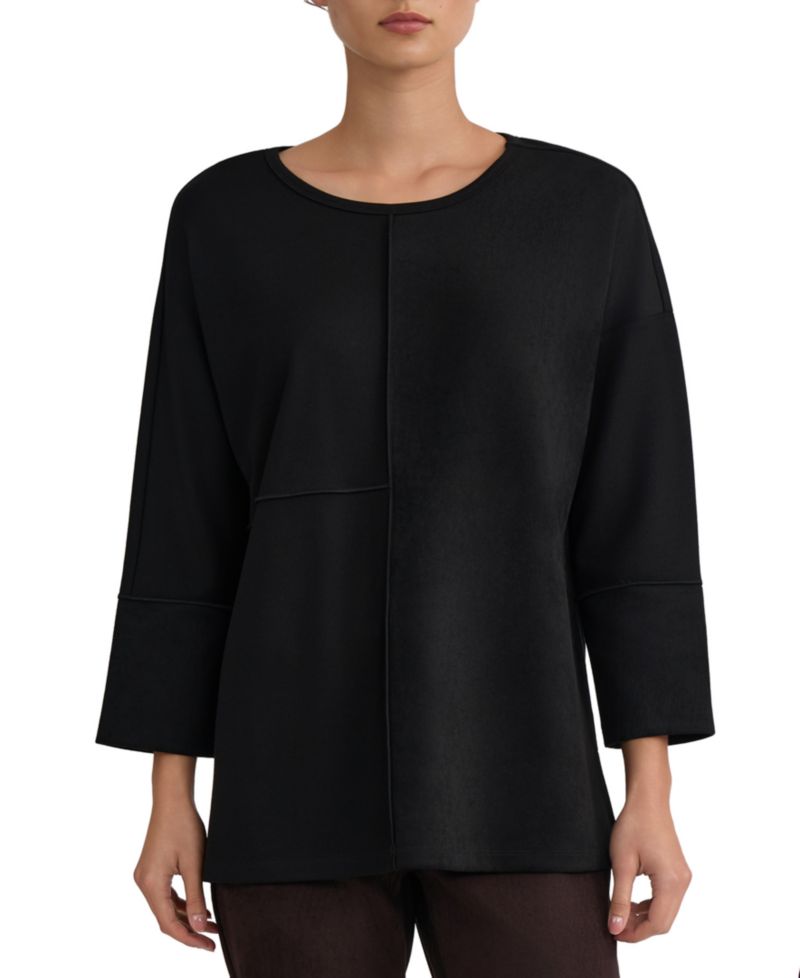 Women's Serenity Knit 3/4-Sleeve Dolman Tunic Top