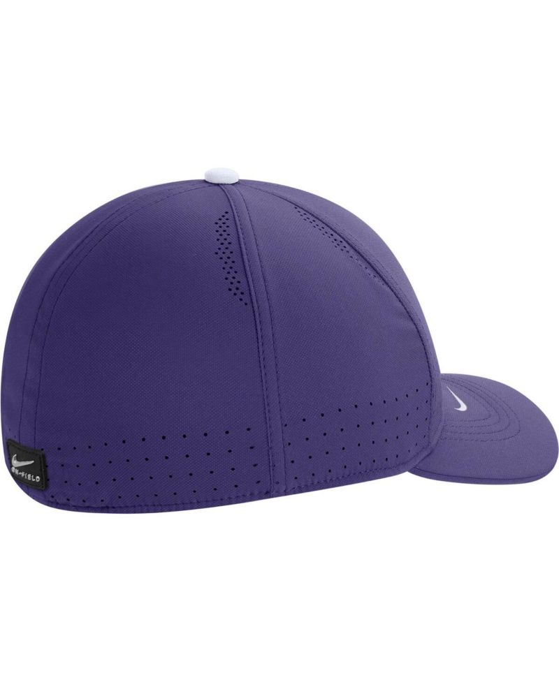 Men's Purple Kansas State Wildcats Classic99 Swoosh Performance Flex Hat