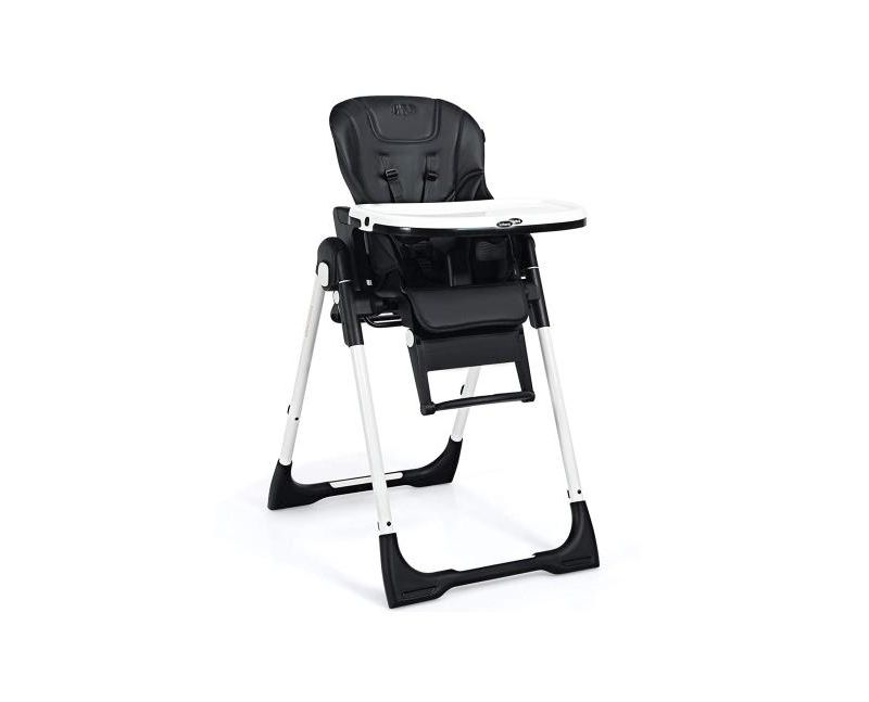 Girls 4-in-1 High Chair Booster Seat with Adjustable Height and Recline