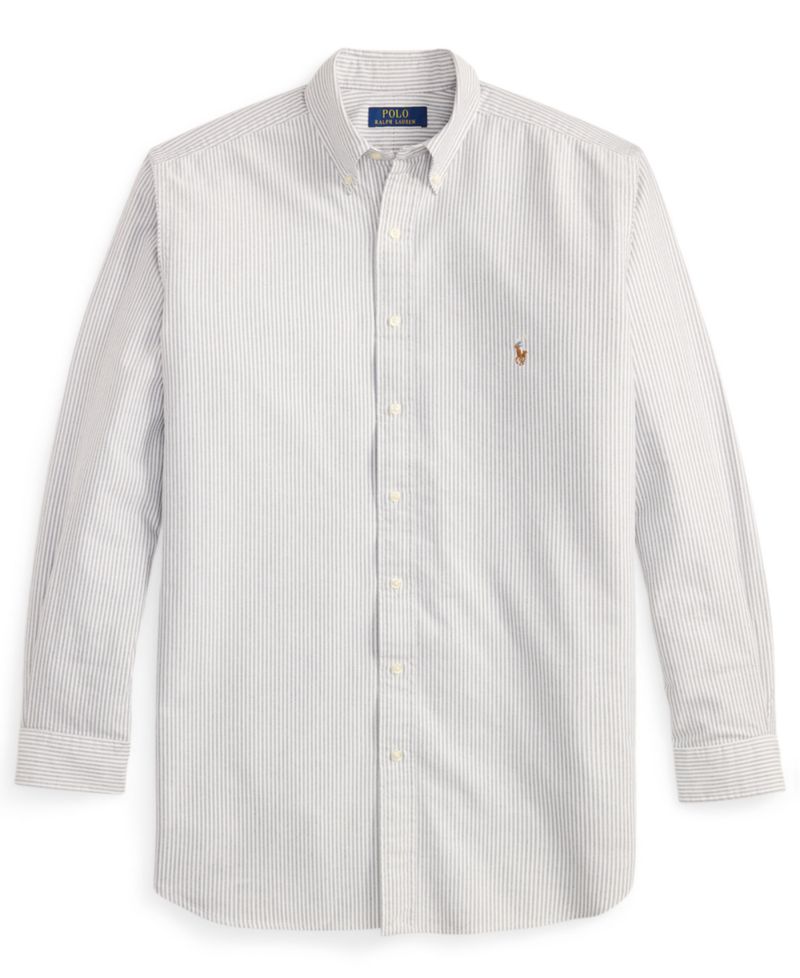Men's Big & Tall Long-Sleeve Oxford Shirt