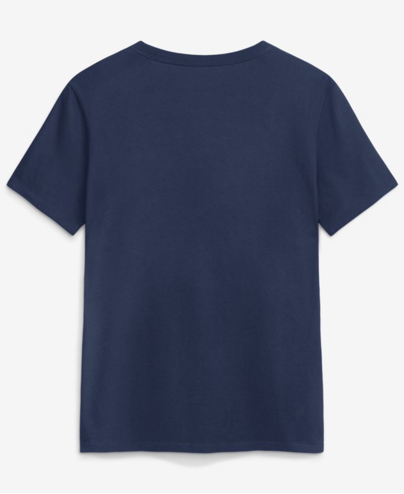 Women's Navy New York Yankees Wordmark T-Shirt