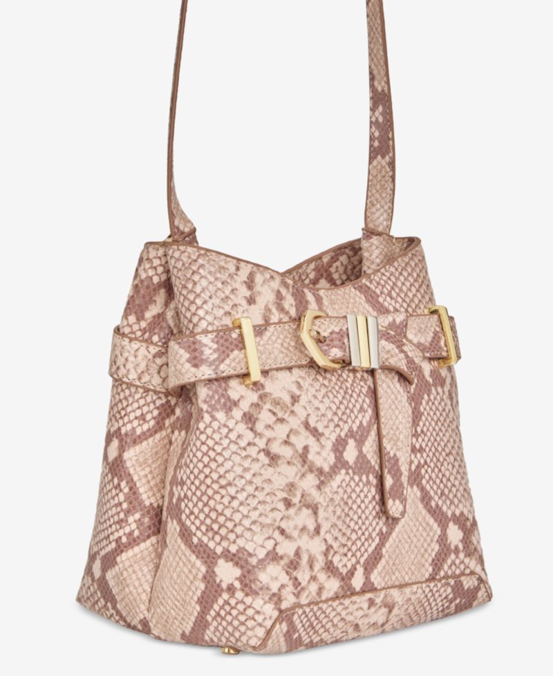 Nailaa Belted Snake Crossbody