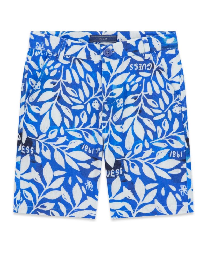 Boys' 7-18 Printed Bermuda Shorts