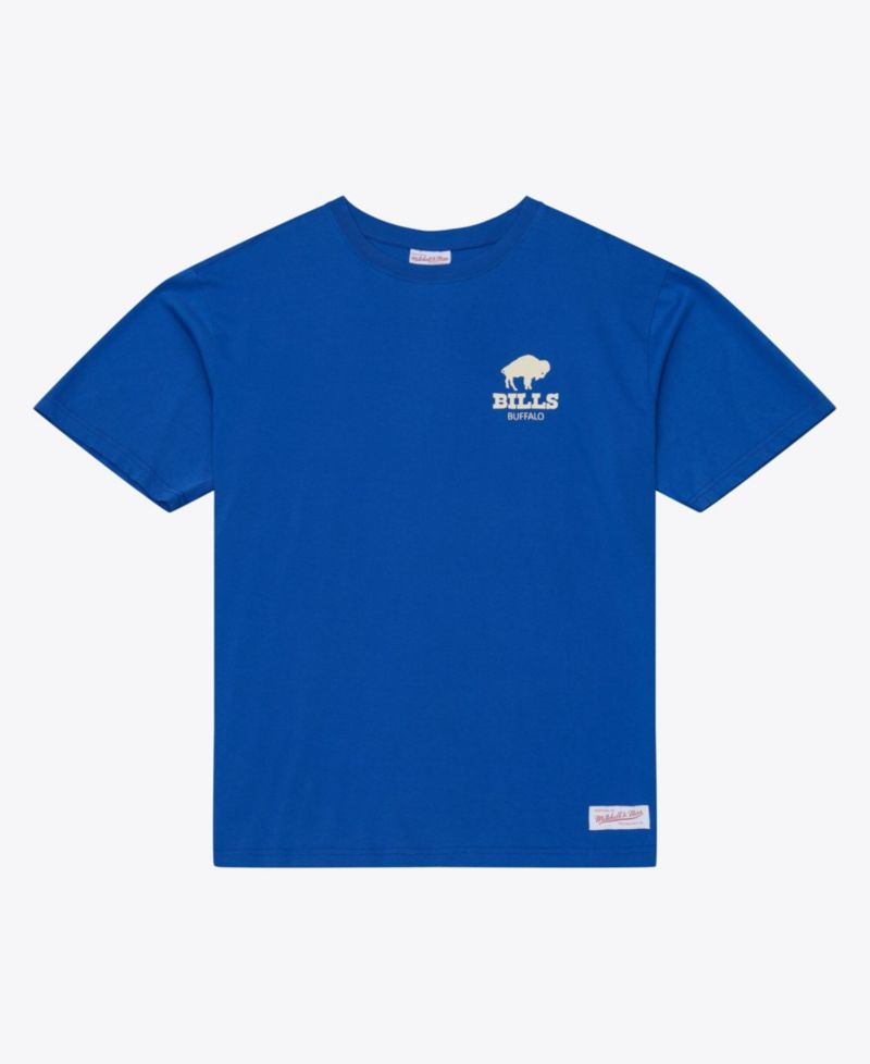 Men's Royal Buffalo Bills Core Essentials Micro Logo T-Shirt