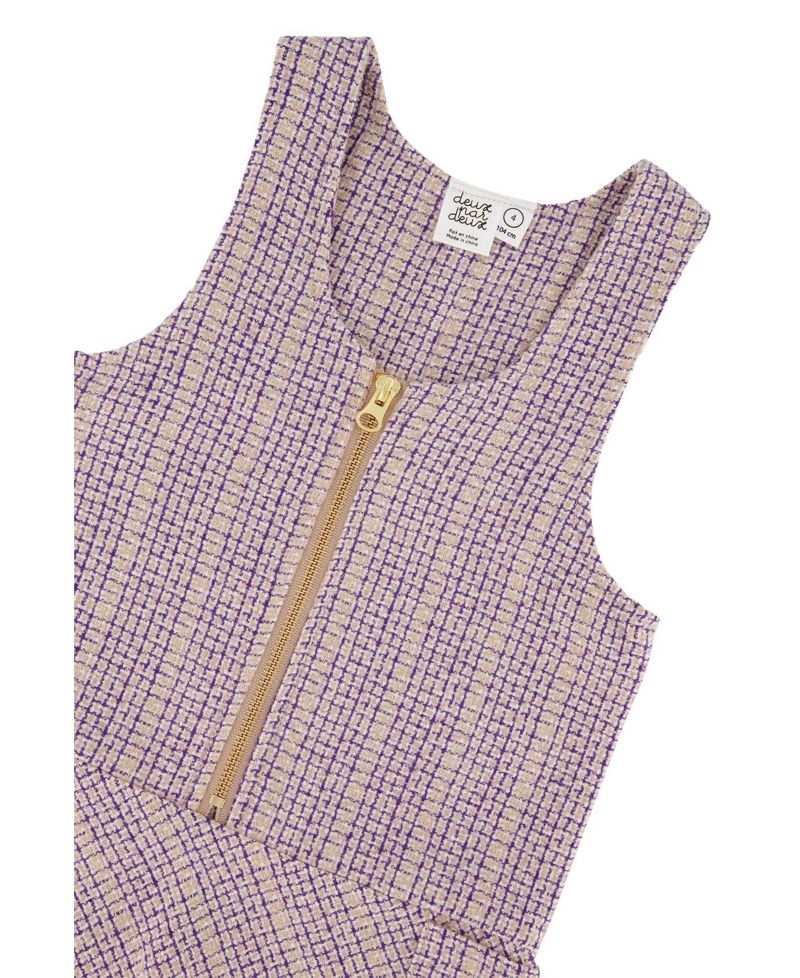 Big Girls 6-12 Jumper Checkered