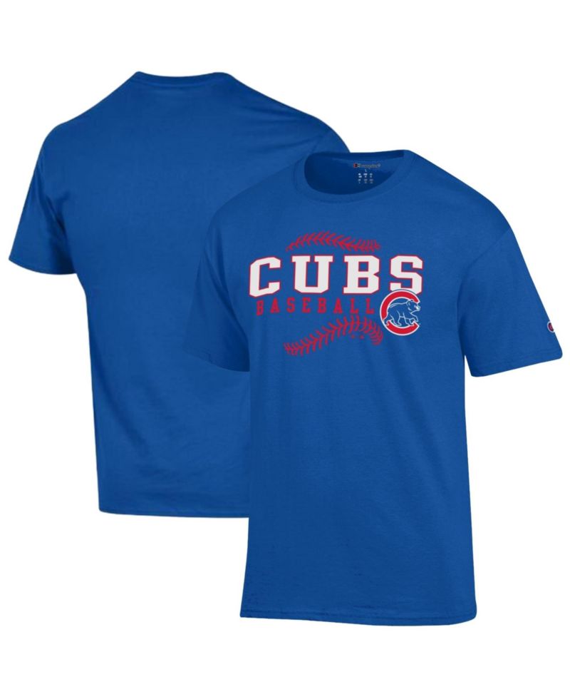 Men's Royal Chicago Cubs Baseball T-Shirt