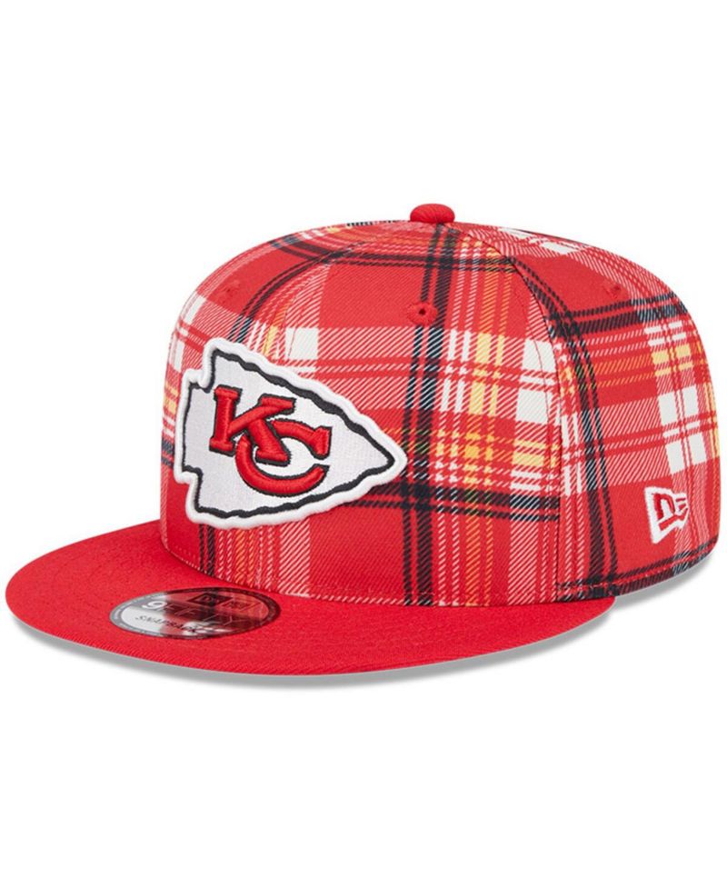 Men's Red Kansas City Chiefs 2024 Sideline Statement 9FIFTY Snapback Hat