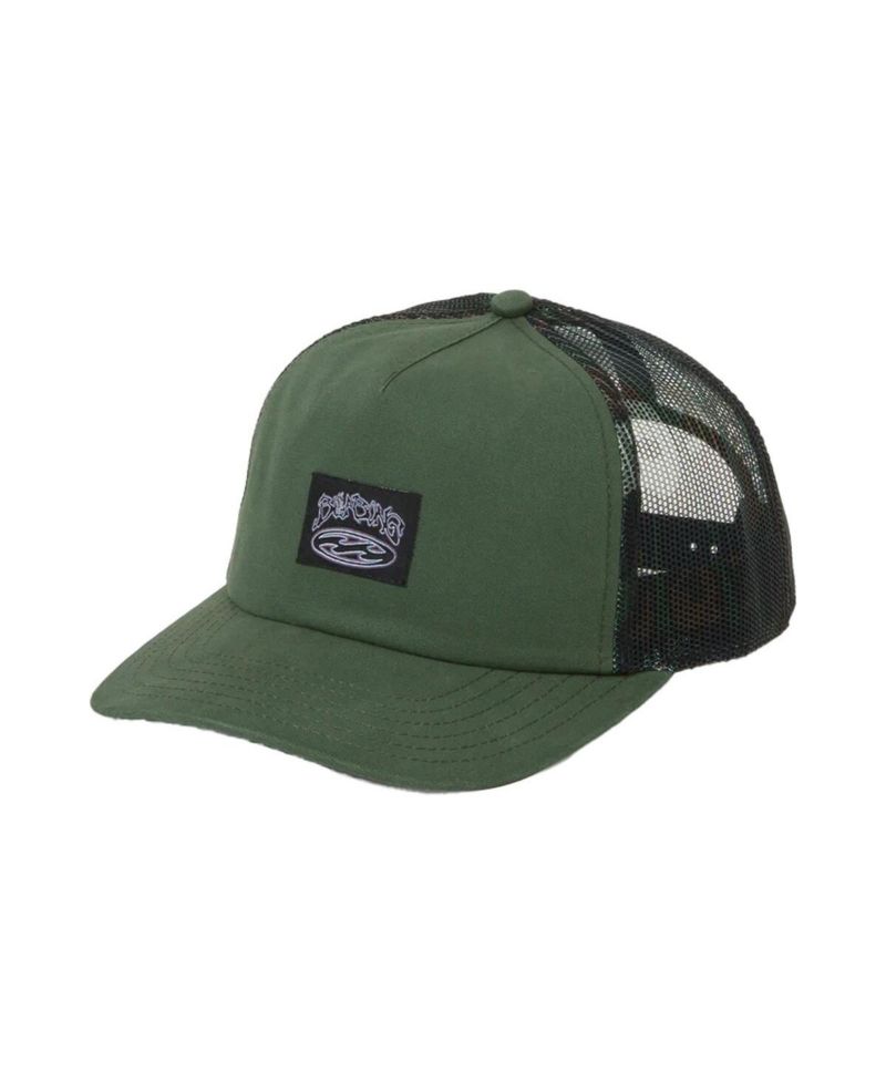 Men's Military Green Bad Dog Trucker Adjustable Hat