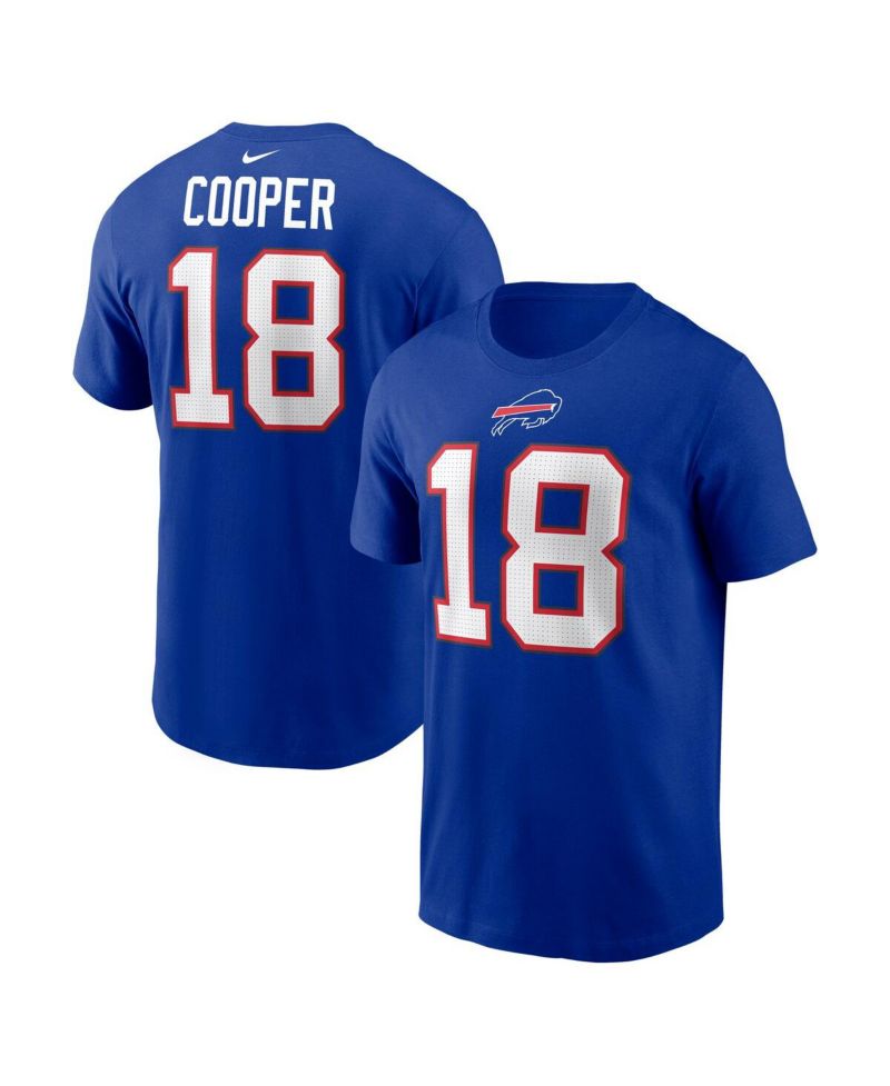 Men's Amari Cooper Royal Buffalo Bills Name & Number T-Shirt