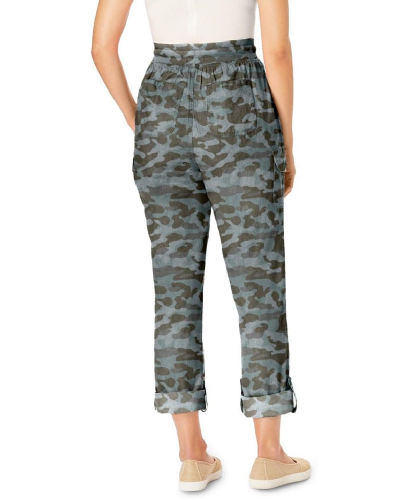 Petite Within 2-in-1 Convertible Cargo Pant to Capri