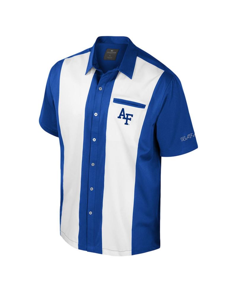 Men's Royal Air Force Falcons Strike Bowling Button-Up Shirt