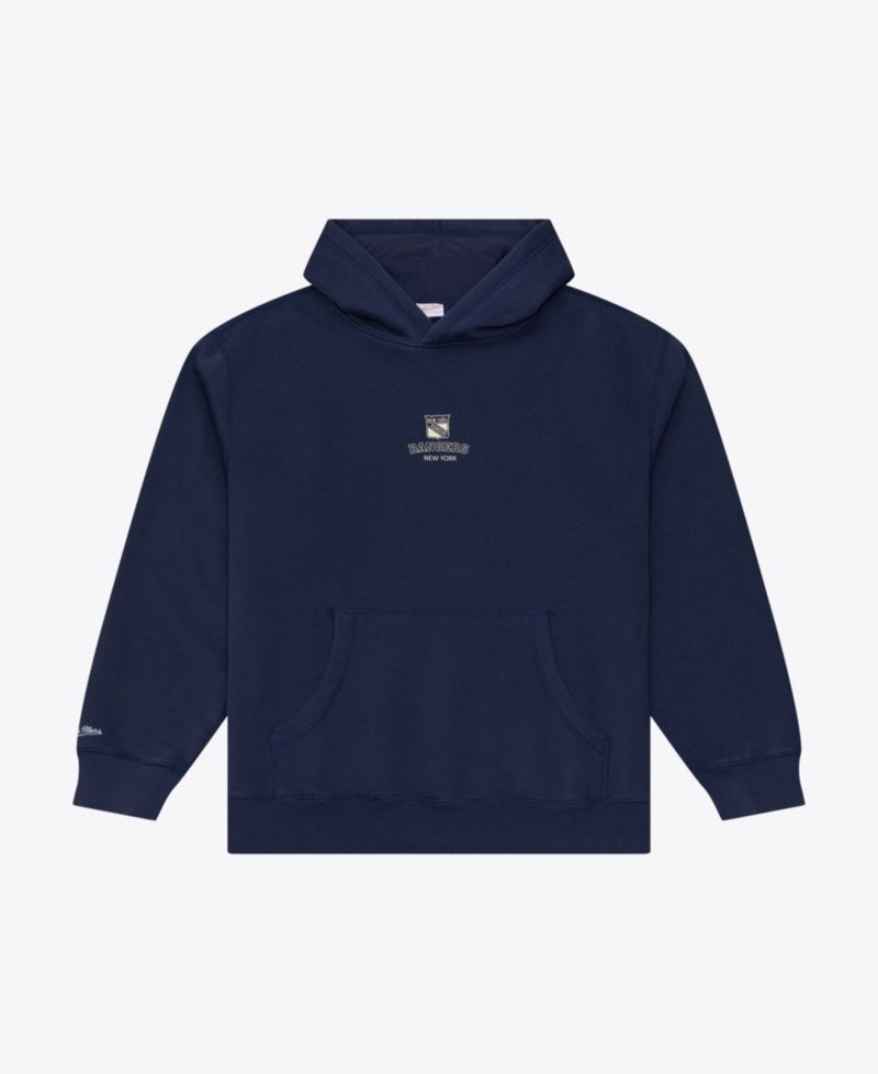 Men's Navy New York Rangers Core Essentials Hoodie