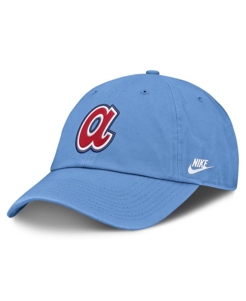 Men's Light Blue Atlanta Braves Cooperstown Club Adjustable Hat