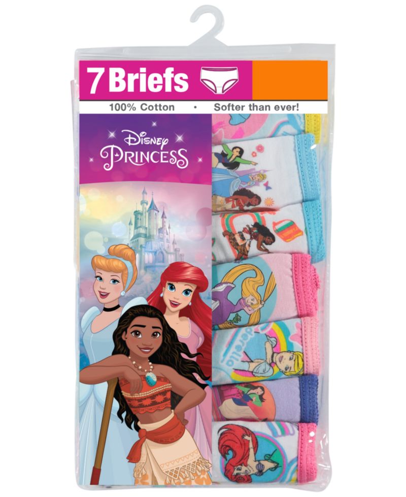 Princess Big Girls 7Pack Underwear