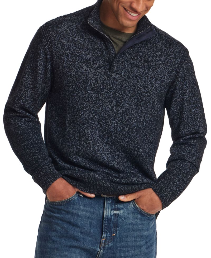 Men's Mixy Mock Neck Sweater