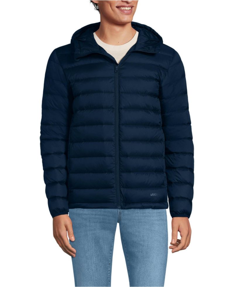 Men's Hooded Wanderweight Packable Down Jacket