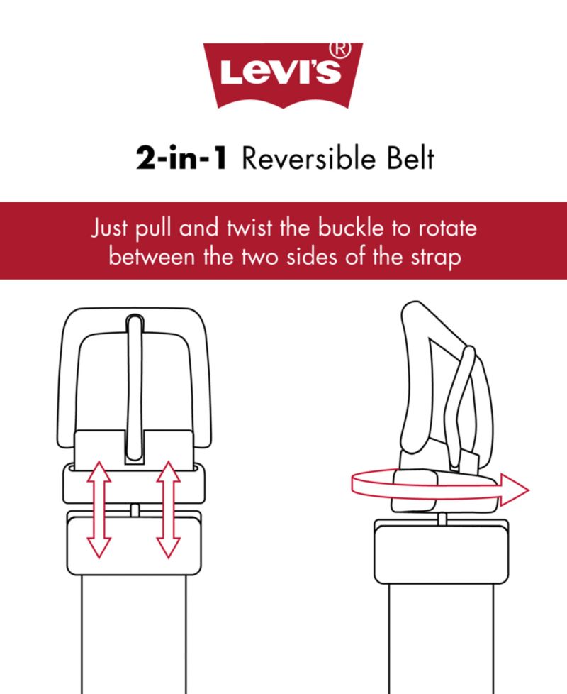 40MM Reversible Casual Men's Belt
