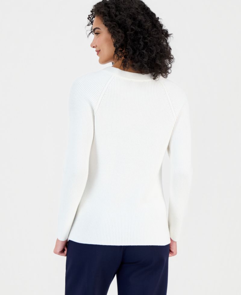 Women's Studded Crewneck Sweater