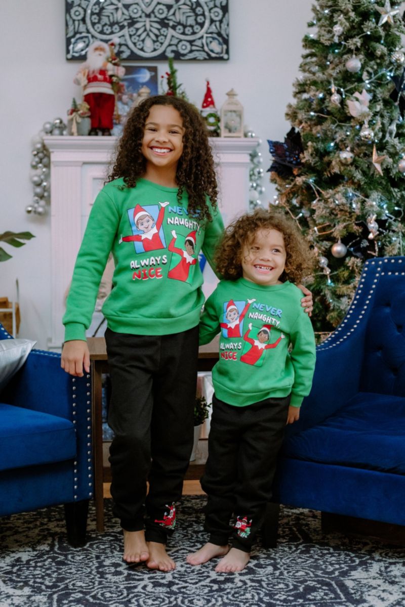 Boys The Fleece Sweatshirt and Jogger Pants Outfit Set