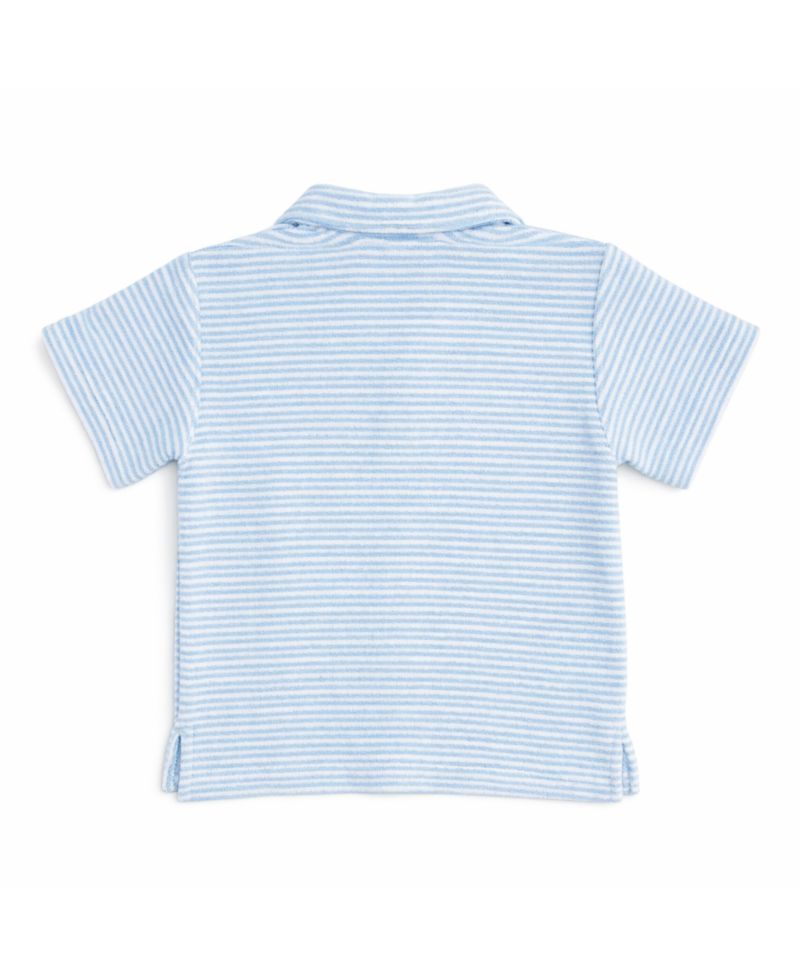 Little Boys Stripe Terry Polo