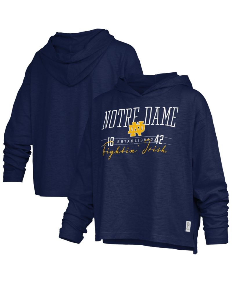 Women's Plus Size Castillo Long-Sleeve Hooded Slub T-Shirt