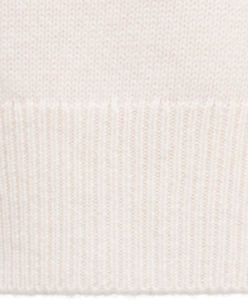 Women's Selection Contrast Collar Wool-Cashmere Blend Sweater