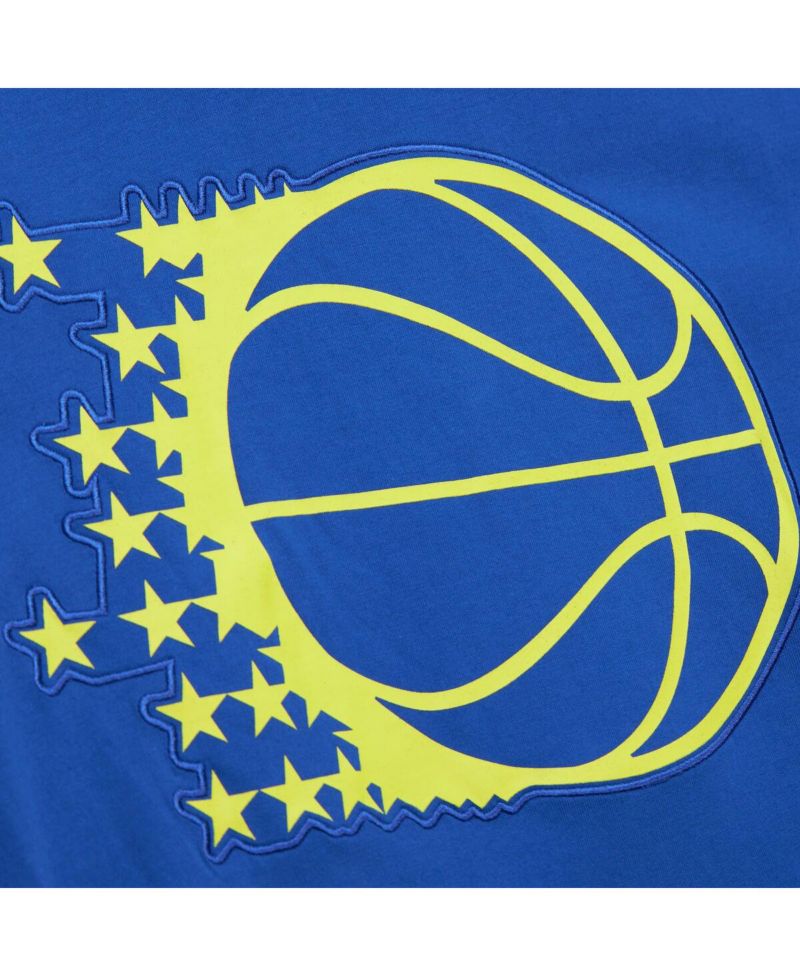 Men's Blue Orlando Magic Hardwood Classics Neon Nights Premium T-Shirt