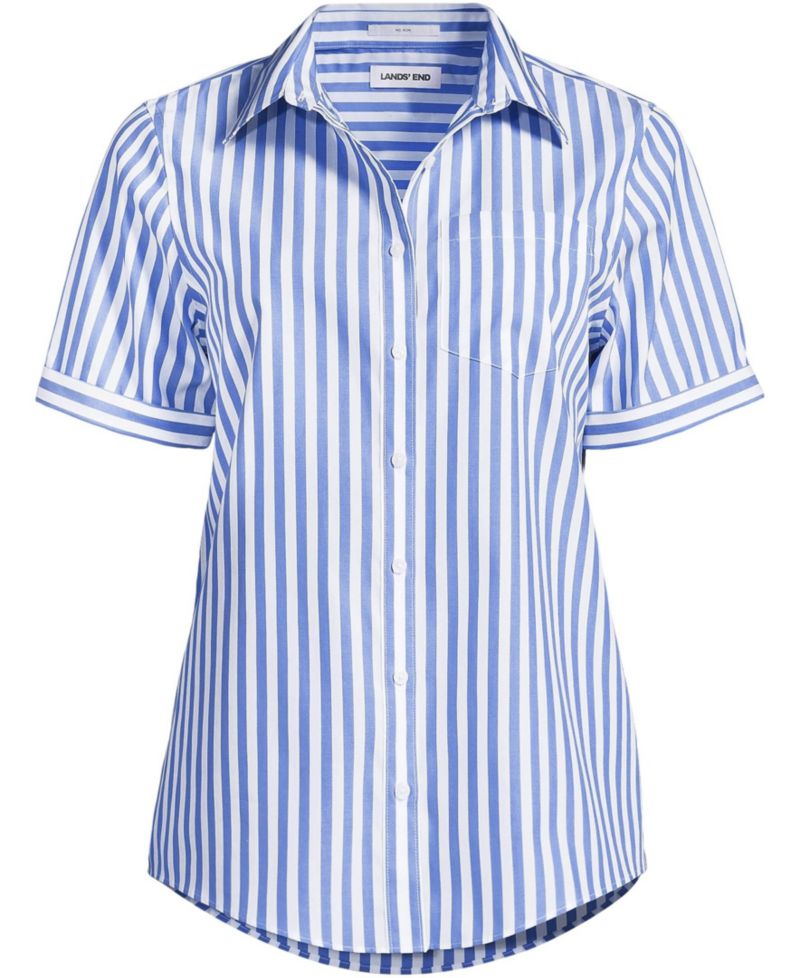 Plus Size Wrinkle Free No Iron Shirt